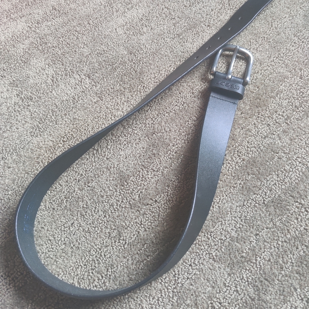 Joe's Jeans Black Leather Belt